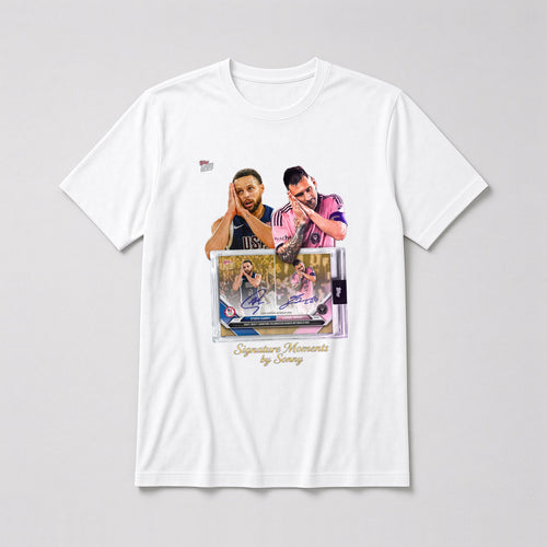 Curry x Messi Topps NOW Tee – Fitted