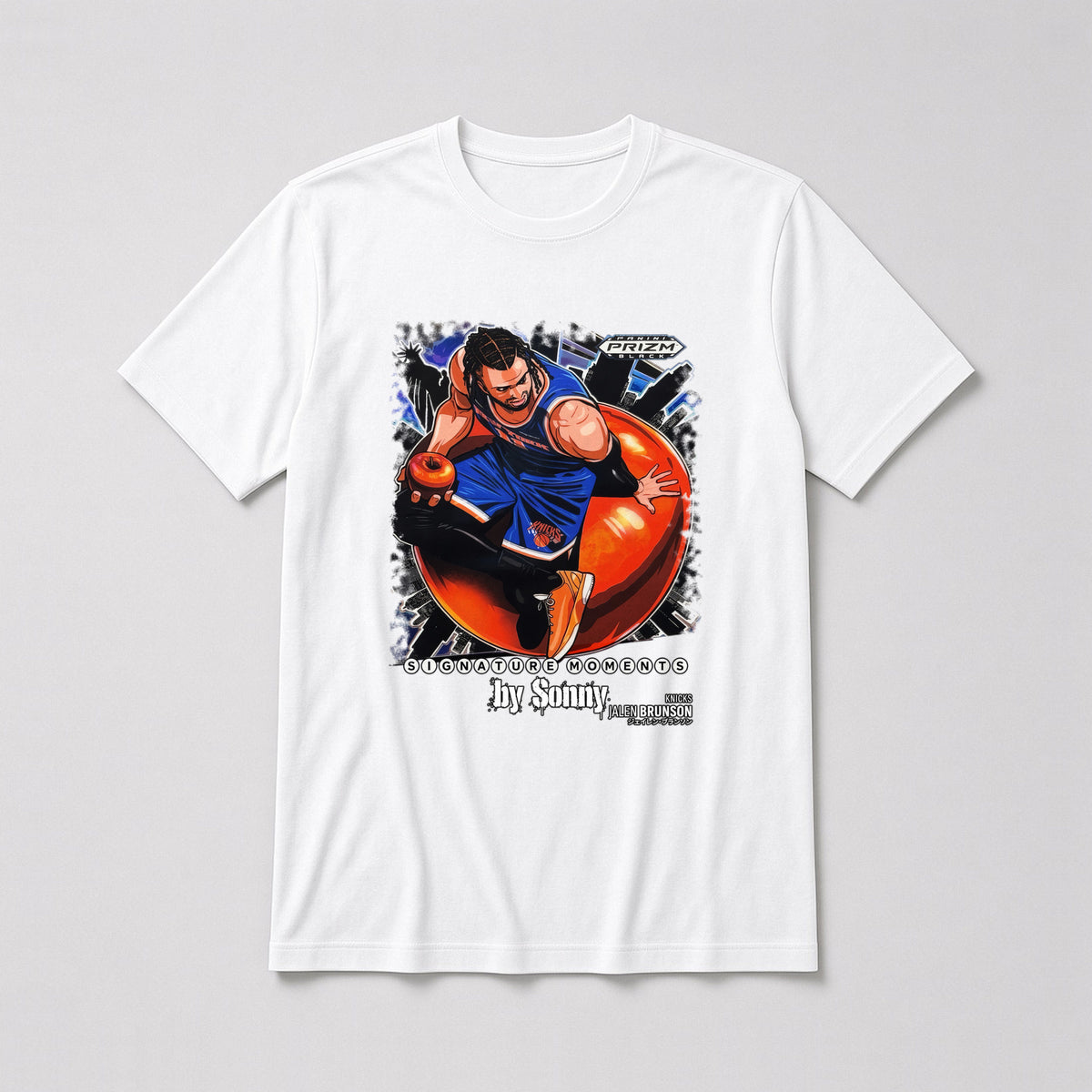 Jalen Brunson Prizm Tee – Fitted