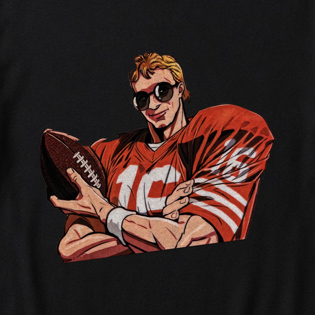 Joe Montana Prizm Checkerboard Tee – Loose Fit