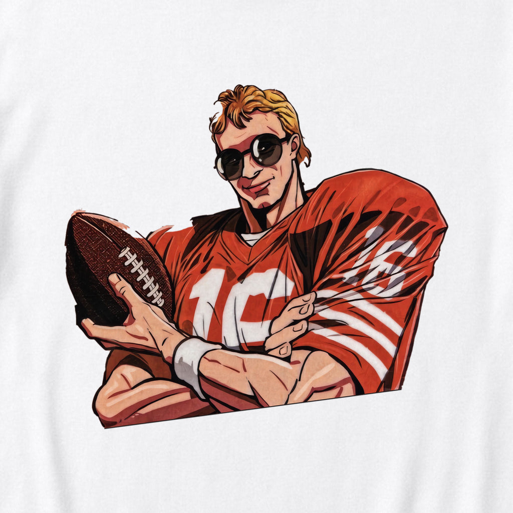 Joe Montana Prizm Checkerboard Tee – Fitted