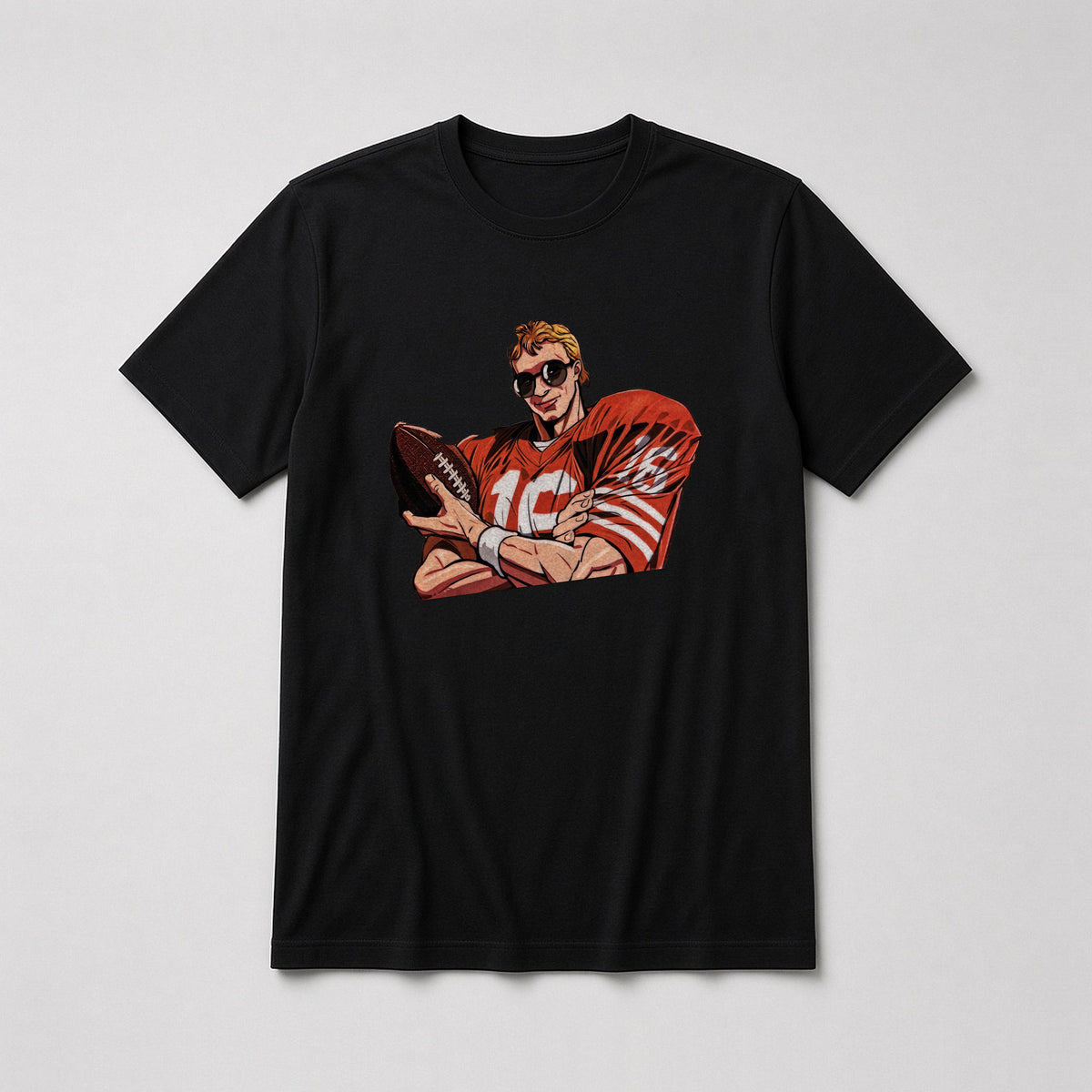 Joe Montana Prizm Checkerboard Tee – Fitted
