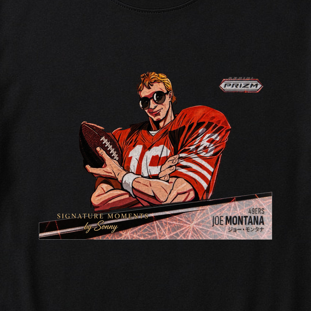 Joe Montana Prizm Red Tee – Loose Fit