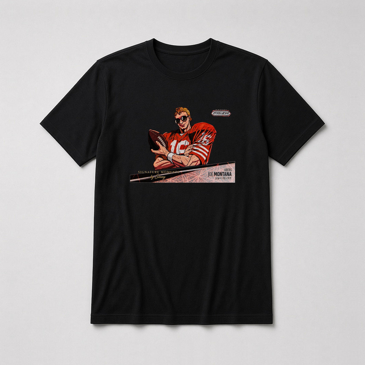 Joe Montana Prizm Red Tee – Fitted