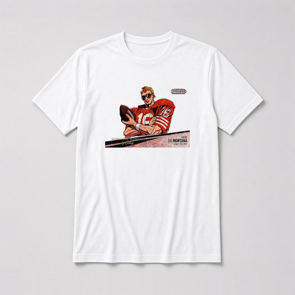Joe Montana Prizm Red Tee – Fitted