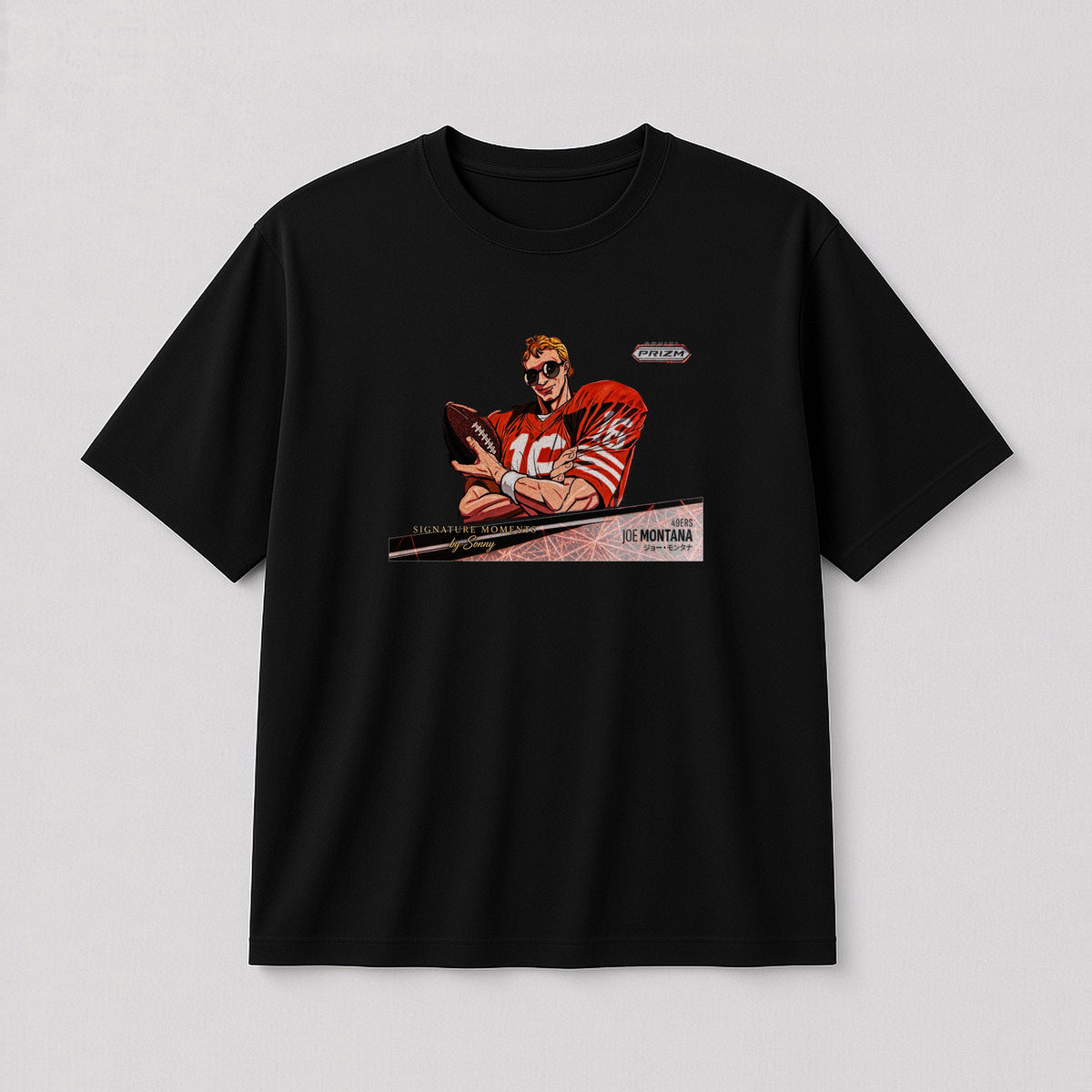 Joe Montana Prizm Red Tee – Loose Fit